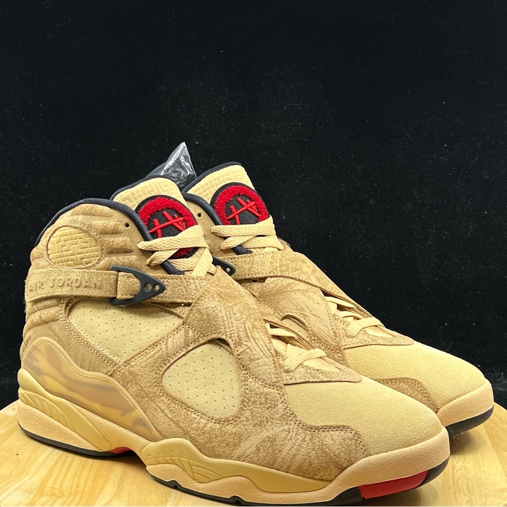 Rui Hachimura × Nike Air Jordan 8 SE Twine/Gym Red DO2496-700 Men 12.5 - Picture 4 of 10